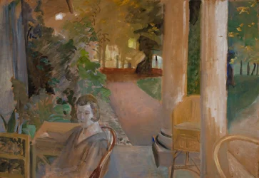 Auf der Veranda