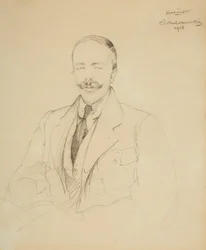 Porträt von Feliks Konopka (1888-1982)