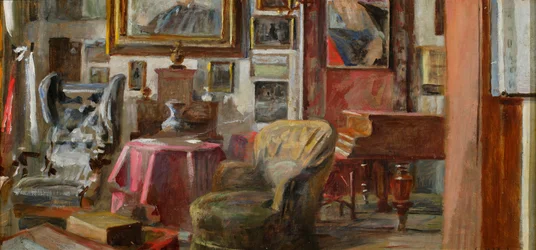 Interieur des Salons in Lusławice