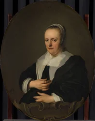 Porträt von Sara de Bie, Jan Lutmas zweite Frau