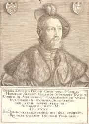 Porträt von König Christian III