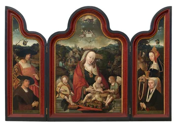Triptychon von Pompeius Otto und seiner Frau Gerbich Claesdr