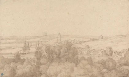 Ein Blick auf Chatham von Westen