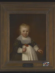 Porträt eines kleinen Mädchens