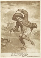 Schlittschuhläufer