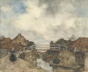 Niederländischer Kanal, Rijswijk, zweite Hälfte des 19. Jahrhunderts