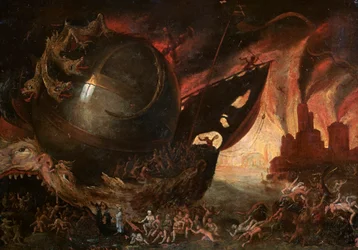 Die Überquerung des Styx, ca. 1591-1638