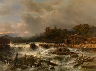 Waterval in Noorwegen