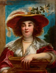 Porträt von Elisabeth Jordaens, der ältesten Tochter des Künstlers