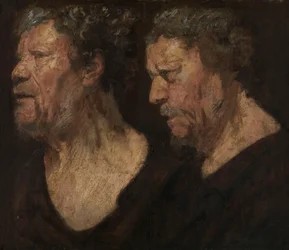 Studien zum Kopf von Abraham Grapheus