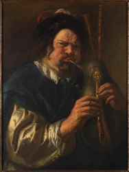 Der Dudelsackspieler, 1638-1640