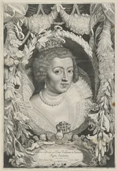 Porträt von Anna von Österreich