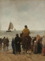 Ankunft der Boote