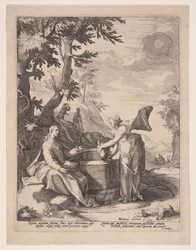 Christus und die Frau von Samaria