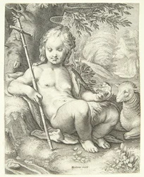 Johannes der Täufer in der Wildnis
