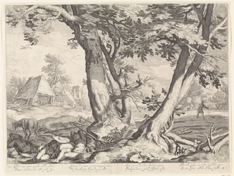 Landschaft mit dem Gleichnis vom Sämann
