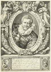Porträt von Vincent Jacobsz. Coster