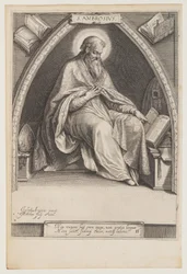 Der heilige Ambrosius, aus Die Kirchenväter