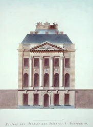Gesellschaft der Künste und Wissenschaften, Amsterdam, aus 