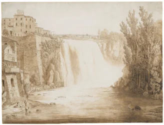 Die Cascata Grande von Isola del Liri, 1793