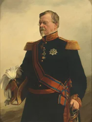 Bernhard (1792-1862), Herzog von Sachsen-Weimar. General im niederländischen Dienst