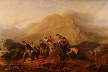 Der Höhepunkt des Ehrgeizes, eine Szene in den Mardale-Bergen