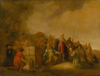 Elijas Opfer auf dem Berg Karmel, 17. Jahrhundert