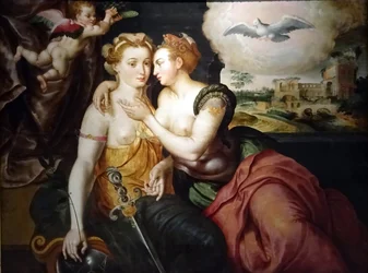 Werkstatt - Die Allegorie „Kuss von Gerechtigkeit und Frieden“ um 1580