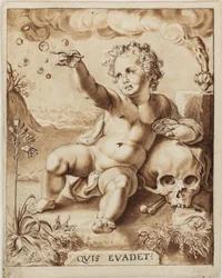 Allegorie der Vergänglichkeit. Homo Bulla
