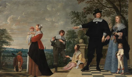 Porträt einer Brügger Familie