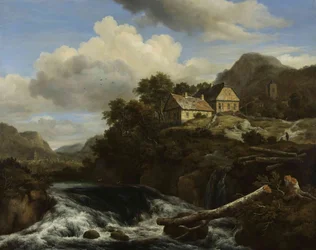 Ein Wasserfall