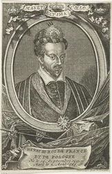 Porträt von Heinrich III. von Frankreich, König von Polen und Großherzog von Litauen