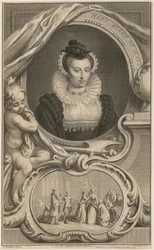 Porträt von Königin Mary von Schottland