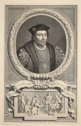 Porträt von Henry Stafford, Herzog von Buckingham, Illustration aus 