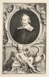 Porträt von John Pym, Illustration aus 