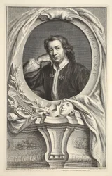Porträt von Thomas Otway, Illustration aus 