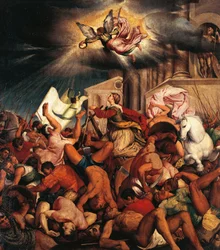 Martyrium der Heiligen Katharina, von Jacopo Bassano (ca. 1510-1592)