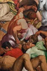 Martyrium der heiligen Katharina von Alexandrien (Detail)