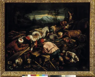 Der Bau der Arche Noah