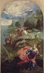 St. Georg und der Drache