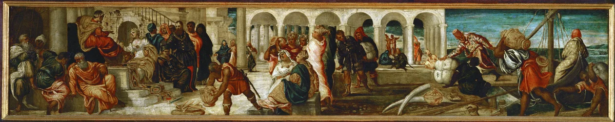 Die Königin von Saba vor Salomo