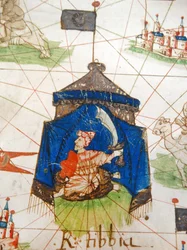 Renaissancekarte Europas, nach Jacopo Russo, 1528