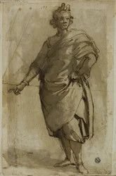 Stehende männliche Figur