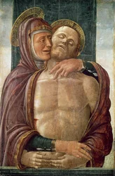 Die Jungfrau mit dem toten Christus, ca. 1480
