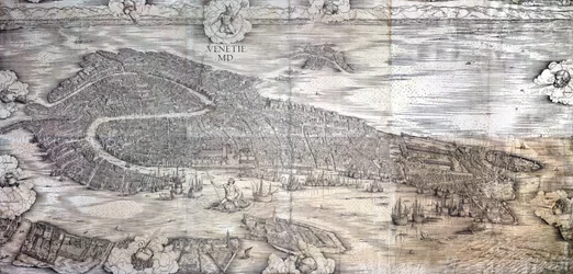 Grande Pianta Prospettica - Venedig, ca. 1500