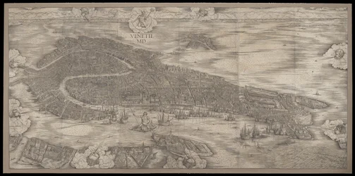 Ansicht von Venedig, 1500