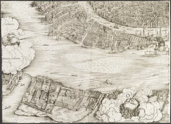 Ansicht von Venedig [unterer linker Block]