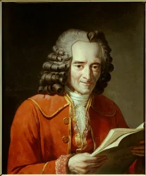 Porträt von Voltaire (François Marie Arouet)
