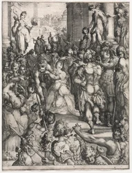 Das Martyrium der Heiligen Lucia