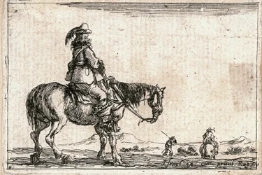 Ein General zu Pferd